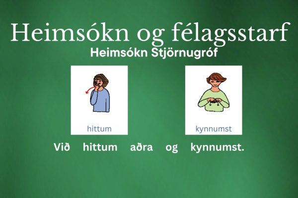 Heimsókn félagsstarf Stjörnugróf