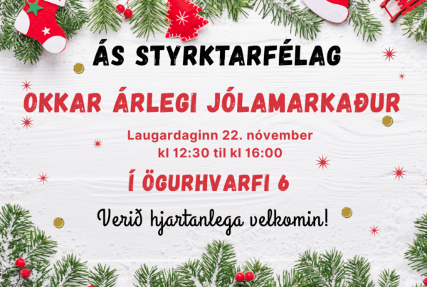 Jólamarkaður. Ögurhvarfi, Ás Styrktarfélag